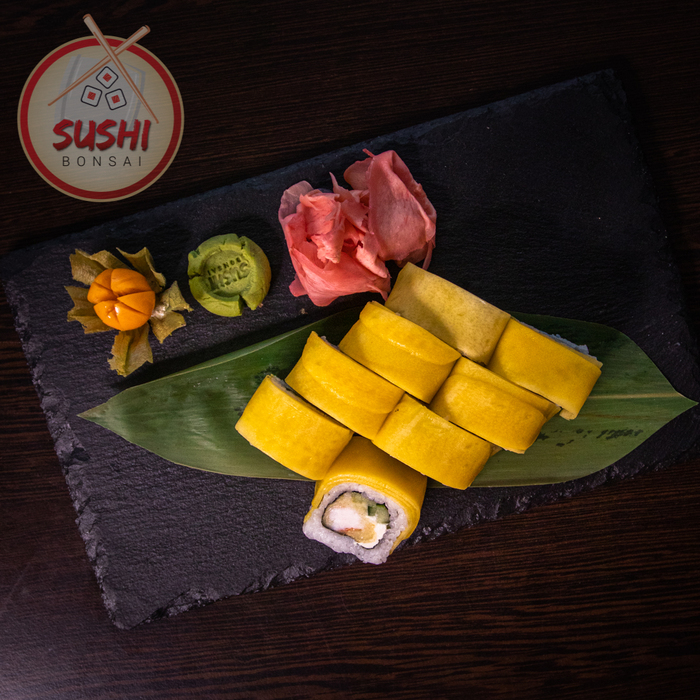 160. YELLOW ROLL 8ks SUSHI BONSAI